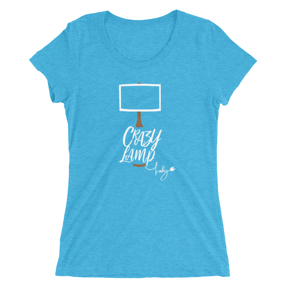 Crazy Lamp Lady - Ladies' Short Sleeve T-Shirt - Relic Recoverist